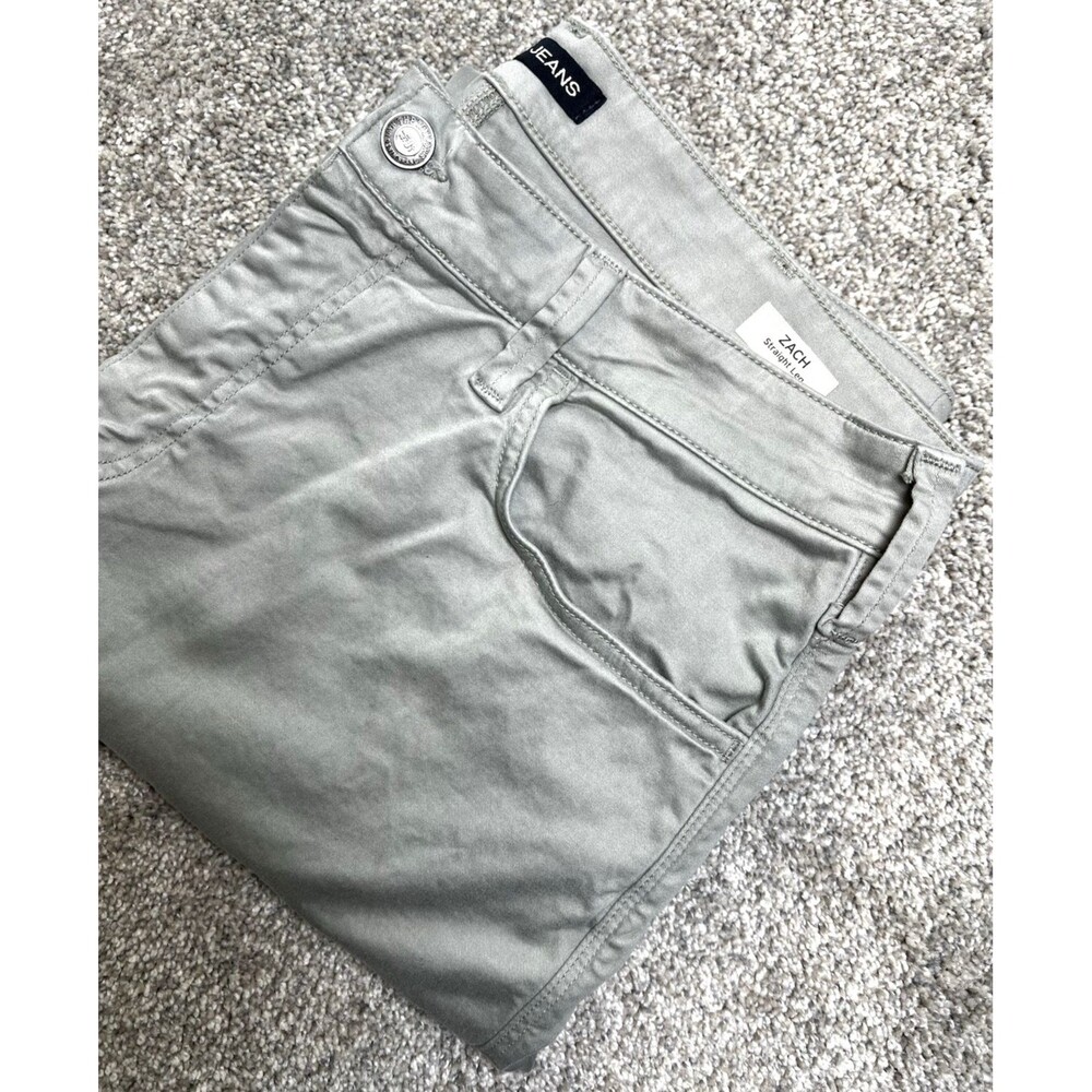 Mavi Zach Jeans Mens 38x34 (37.5x33.5) Gray Straight Leg Stretch Cotton Pants
